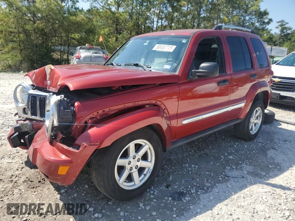 2006 Jeep Liberty Limited with VIN 1J4GK58K76W193789, listed as a Copart auction lot 50452715 with 115,381 mi miles and Salvage title. Bid and sale history available at DreamBid. Image 1.
