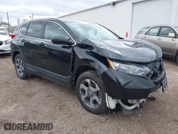2018 Honda CR-V EX-L z VIN 7FARW2H83JE023422, wystawiony jako IAAI lot #42085712 z przebiegiem 113 643 mil mil oraz . Historia ofert i sprzedaży dostępna na DreamBid. Obrazek 1.