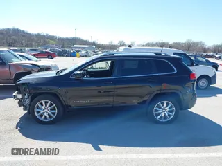 2017 Jeep Cherokee Limited with VIN 1C4PJMDS4HW564127, listed as a IAAI auction lot 41808675 with 144,472 mi miles. Bid and sale history available at carsss.com. Image 14.
