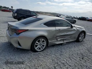 2024 Lexus RC with VIN JTHDA5BC2R5012782, listed as a Copart auction lot 77738584 with 4,192 mi miles and Salvage Title. Bid and sale history available at carsss.com. Image 3.