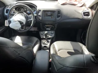 2019 Jeep Compass Latitude with VIN 3C4NJDBB8KT806912, listed as a Copart auction lot 49616585 with 36,970 mi miles and Salvage Title. Bid and sale history available at carsss.com. Image 8.