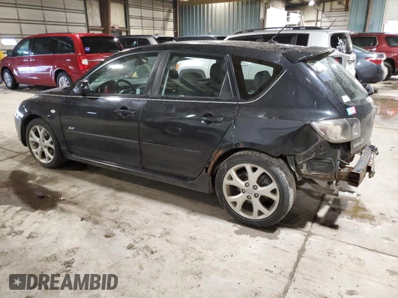 2009 Mazda 3 S Touring with VIN JM1BK343491246145, listed as a Copart auction lot 47829095 with 146,040 mi miles and Salvage Title. Bid and sale history available at DreamBid. Image 2.