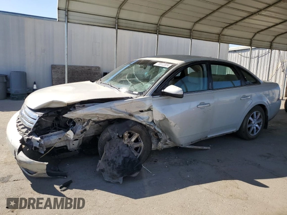 2008 Ford Taurus SEL with VIN 1FAHP24W08G124304, listed as a Copart auction lot 70812324 with 197,507 mi miles and Salvage Title. Bid and sale history available at carsss.com. Image 1.