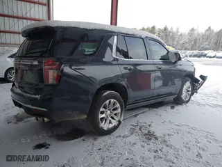 2023 Chevrolet Tahoe Premier with VIN 1GNSKSKL6PR545302, listed as a IAAI auction lot 41017179 with 16,877 mi miles. Bid and sale history available at carsss.com. Image 4.