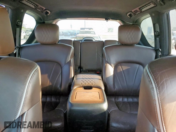 2015 Infiniti QX80 with VIN JN8AZ2NE9F9083611, listed as a Copart auction lot 53046305 with 143,167 mi miles and Salvage title. Bid and sale history available at DreamBid. Image 10.