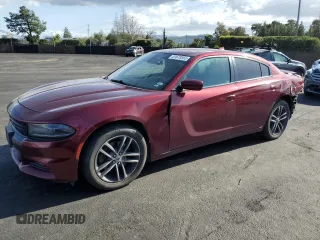 2019 Dodge Charger SXT with VIN 2C3CDXJG4KH757928, listed as a Copart auction lot 51670565 with 93,406 mi miles and Salvage Title. Bid and sale history available at DreamBid. Image 1.