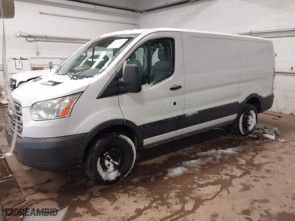 2016 Ford Transit Cargo Van with VIN 1FTYR1ZM1GKB35717, listed as a IAAI auction lot 41711883 with 183,157 mi miles. Bid and sale history available at carsss.com. Image 17.