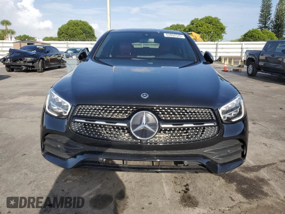 2021 Mercedes-Benz GLC 300 with VIN W1N0J8EB6MF990993, listed as a Copart auction lot 63092535 with 65,922 mi miles and Salvage title. Bid and sale history available at DreamBid. Image 5.