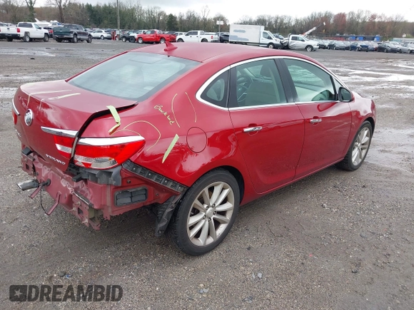 2014 Buick Verano Group with VIN 1G4PS5SKXE4105449, listed as a IAAI auction lot 41962963 with 113,605 mi miles and . Bid and sale history available at DreamBid. Image 4.