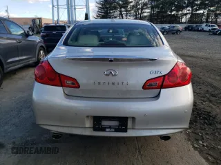 2013 Infiniti G37 x with VIN JN1CV6AR5DM763809, listed as a Copart auction lot 43783605 with 121,752 mi miles and Salvage Title. Bid and sale history available at carsss.com. Image 6.