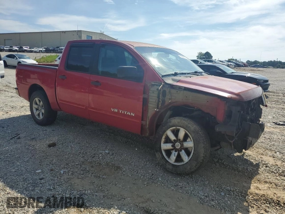 2010 Nissan Titan SE with VIN 1N6BA0ED3AN310467, listed as a Copart auction lot 62888895 with 230,343 mi miles and Salvage title. Bid and sale history available at DreamBid. Image 4.
