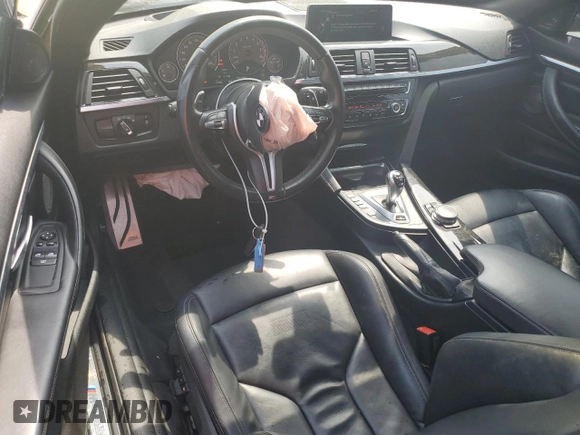 2015 BMW M4 with VIN WBS3R9C51FK334817, listed as a Copart auction lot 53521564 with 51,403 mi miles. Bid and sale history available at carsss.com. Image 8.