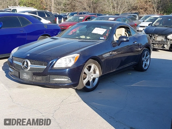 2012 Mercedes-Benz SLK 250 with VIN WDDPK4HAXCF036279, listed as a IAAI auction lot 41851520 with 124,366 mi miles and . Bid and sale history available at DreamBid. Image 17.