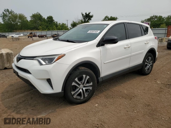 2018 Toyota RAV4 LE z VIN JTMBFREV2JJ249752, wystawiony jako Copart lot #58369165 z przebiegiem 69 474 mil mil oraz Szkoda całkowita • Salvage title. Historia ofert i sprzedaży dostępna na DreamBid. Obrazek 1.