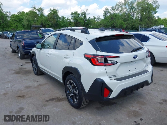 2024 Subaru Crosstrek Premium with VIN JF2GUADC2R8913808, listed as a IAAI auction lot 42171997 with 1,219 mi miles and . Bid and sale history available at DreamBid. Image 3.