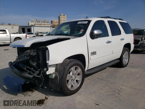 2013 GMC Yukon SLT with VIN 1GKS1CE05DR320453, listed as a Copart auction lot 47684945 with 190,361 mi miles and Salvage Title. Bid and sale history available at carsss.com. Image 1.