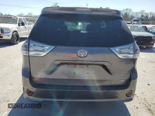 2015 Toyota Sienna SE with VIN 5TDXK3DC1FS683332, listed as a Copart auction lot 48803655 with 115,795 mi miles and Clean title. Bid and sale history available at DreamBid. Image 6.