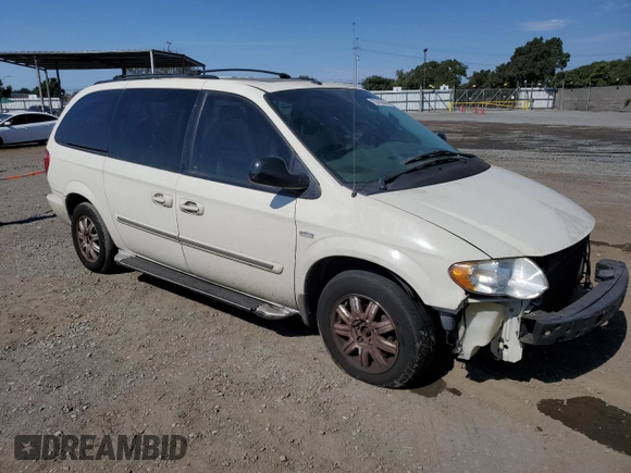2007 Chrysler Town & Country LWB Touring with VIN 2A4GP54L57R231966, listed as a Copart auction lot 72810664 with 97,267 mi miles and Salvage Title. Bid and sale history available at carsss.com. Image 4.