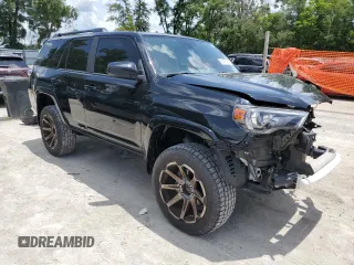2021 Toyota 4Runner SR5 with VIN JTEMU5JR0M5851073, listed as a Copart auction lot 60277765 with 119,902 mi miles and Salvage title. Bid and sale history available at DreamBid. Image 4.