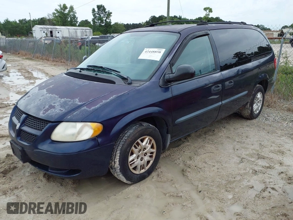 2004 Dodge Caravan SE with VIN 1D4GP24R44B545856, listed as a IAAI auction lot 42448858 with 217,458 mi miles and . Bid and sale history available at DreamBid. Image 2.