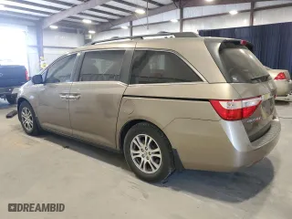 2013 Honda Odyssey EX-L with VIN 5FNRL5H68DB074276, listed as a Copart auction lot 50323735 with 154,620 mi miles and Salvage Title. Bid and sale history available at carsss.com. Image 2.