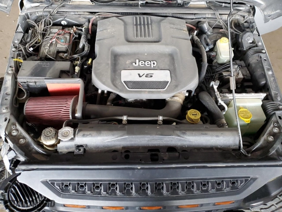 2014 Jeep Wrangler Sport with VIN 1C4AJWAG1EL179137, listed as a Copart auction lot 49445325 with 123,511 mi miles and Salvage Title. Bid and sale history available at carsss.com. Image 11.