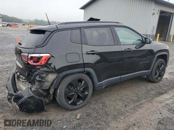 2019 Jeep Compass Altitude z VIN 3C4NJDBB0KT696230, wystawiony jako Copart lot #61280845 z przebiegiem 95 925 mil mil oraz Szkoda całkowita • Salvage title. Historia ofert i sprzedaży dostępna na DreamBid. Obrazek 3.