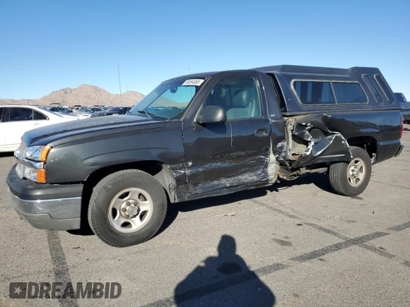 2004 Chevrolet Silverado 1500 Work Truck with VIN 1GCEC14X24Z244860, listed as a Copart auction lot 88584065 with 115,264 mi miles and Salvage Title. Bid and sale history available at carsss.com. Image 1.