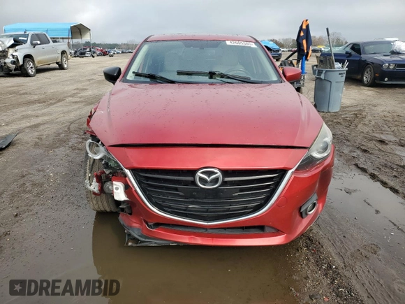 2015 Mazda 3 S Grand Touring with VIN JM1BM1M30F1263194, listed as a Copart auction lot 42605305 with 156,614 mi miles and Salvage Title. Bid and sale history available at DreamBid. Image 5.