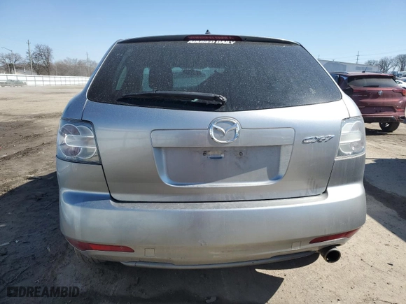2011 Mazda CX-7 i Sport with VIN JM3ER2BM2B0401633, listed as a Copart auction lot 48422695 with 0 mi miles and Salvage Title. Bid and sale history available at carsss.com. Image 6.