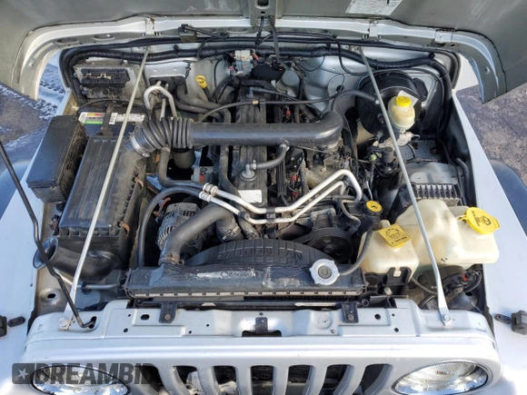 2004 Jeep Wrangler Rubicon with VIN 1J4FA69S14P766938, listed as a Copart auction lot 46284815 with 165,229 mi miles and Salvage Title. Bid and sale history available at carsss.com. Image 11.