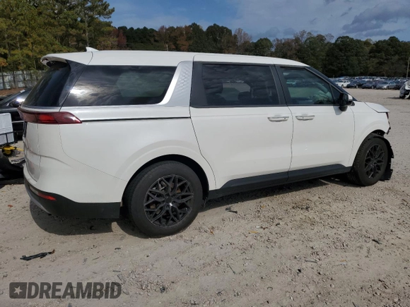 2023 Kia Carnival LX with VIN KNDNB4H34P6224868, listed as a Copart auction lot 78705004 with 54,590 mi miles and Salvage Title. Bid and sale history available at carsss.com. Image 3.