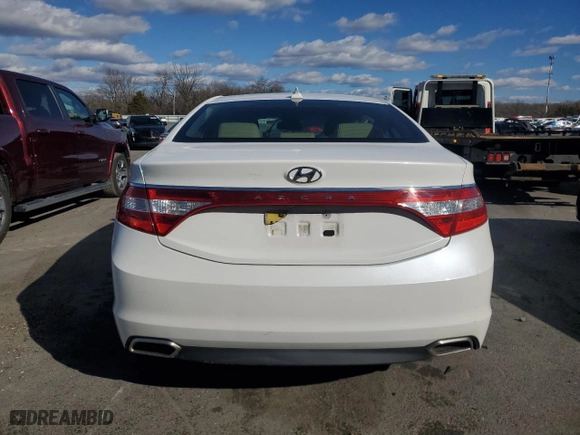 2015 Hyundai Azera with VIN KMHFG4JG6FA473991, listed as a Copart auction lot 44105795 with 0 mi miles and Salvage Title. Bid and sale history available at carsss.com. Image 6.