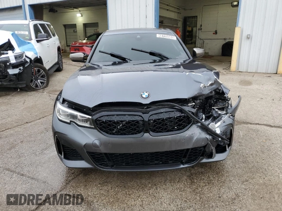 2020 BMW 3 Series M340i xDrive with VIN WBA5U9C01LFJ35013, listed as a Copart auction lot 48725565 with Not Provided miles and Clean Title. Bid and sale history available at DreamBid. Image 5.