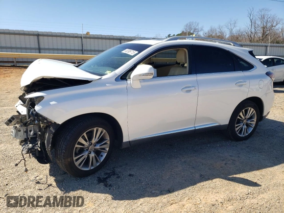 2013 Lexus RX 350 with VIN 2T2ZK1BA6DC104402, listed as a Copart auction lot 49395715 with 152,611 mi miles and Salvage Title. Bid and sale history available at DreamBid. Image 1.