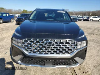 2022 Hyundai Santa Fe Hybrid SEL Premium with VIN KM8S3DA14NU058543, listed as a Copart auction lot 40457534 with 7,637 mi miles. Bid and sale history available at carsss.com. Image 5.