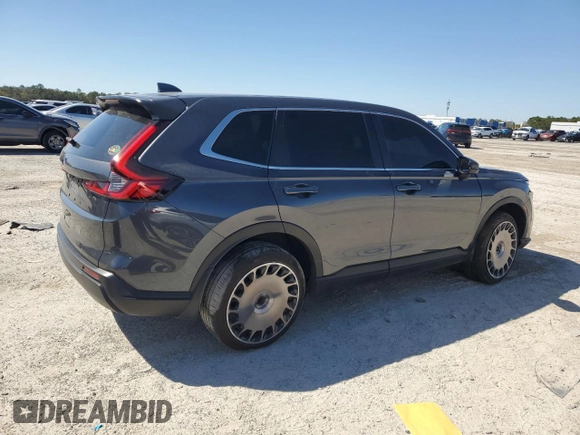 2025 Honda CR-V EX with VIN 2HKRS4H41SH404849, listed as a Copart auction lot 48743805 with 22,275 mi miles and Salvage Title. Bid and sale history available at DreamBid. Image 3.