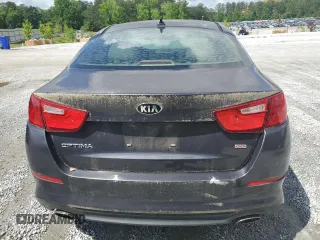 2015 Kia Optima LX with VIN 5XXGM4A7XFG510305, listed as a Copart auction lot 56780395 with 122,191 mi miles and Clean Title. Bid and sale history available at DreamBid. Image 6.