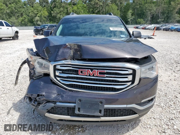 2017 GMC Acadia SLT with VIN 1GKKNMLS1HZ254410, listed as a Copart auction lot 58330625 with 195,027 mi miles and Salvage title. Bid and sale history available at DreamBid. Image 5.