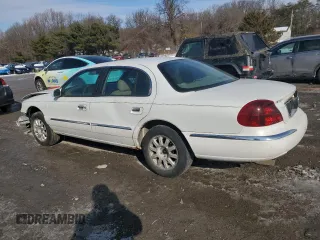 2002 Lincoln Continental with VIN 1LNHM97V42Y620508, listed as a Copart auction lot 42642755 with 0 mi miles and Salvage Title. Bid and sale history available at carsss.com. Image 2.