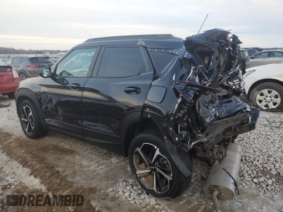 2022 Chevrolet TrailBlazer RS with VIN KL79MUSL0NB081357, listed as a Copart auction lot 43791185 with 39,148 mi miles and Non Repairable. Bid and sale history available at DreamBid. Image 2.