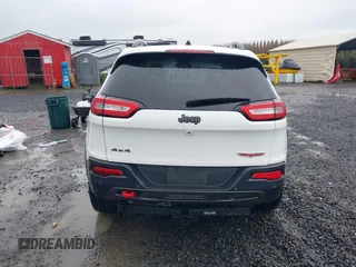 2018 Jeep Cherokee Trailhawk with VIN 1C4PJMBBXJD567022, listed as a IAAI auction lot 41834618 with 41,017 mi miles and . Bid and sale history available at DreamBid. Image 16.