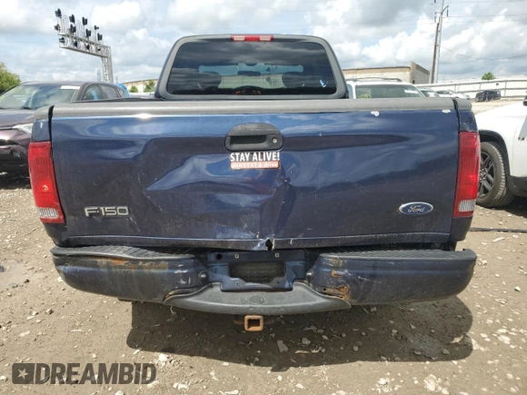 2003 Ford F-150 XL with VIN 2FTRX17WX3CB09775, listed as a Copart auction lot 56696415 with 226,460 mi miles and Salvage title. Bid and sale history available at DreamBid. Image 6.