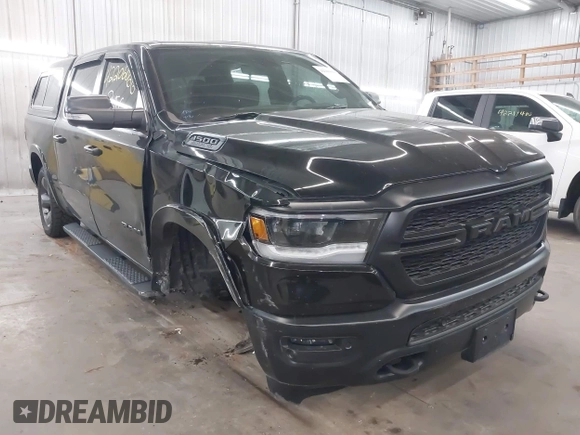 2020 Ram 1500 Big Horn with VIN 1C6SRFFT8LN308129, listed as a IAAI auction lot 42206066 with 38,394 mi miles and . Bid and sale history available at DreamBid. Image 1.