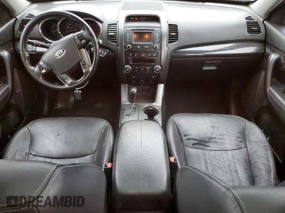 2013 Kia Sorento EX with VIN 5XYKUDA25DG353516, listed as a Copart auction lot 50246635 with 179,441 mi miles and Clean Title. Bid and sale history available at carsss.com. Image 8.