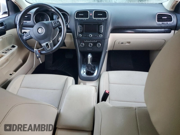 2012 Volkswagen Jetta SportWagen TDI w/Sunroof & Nav with VIN 3VWPL7AJ0CM703442, listed as a Copart auction lot 73928234 with 0 mi miles and Non Repairable. Bid and sale history available at carsss.com. Image 8.