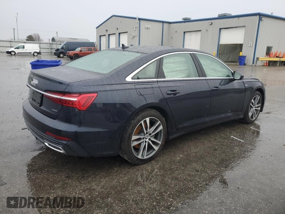 2019 Audi A6 Premium with VIN WAUK2AF26KN063785, listed as a Copart auction lot 86442724 with 92,920 mi miles and Salvage Title. Bid and sale history available at carsss.com. Image 3.