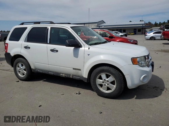 2008 Ford Escape XLT with VIN 1FMCU93138KA20653, listed as a Copart auction lot 54450865 with 49,230 mi miles and Clean Title. Bid and sale history available at carsss.com. Image 4.