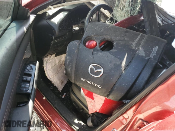 2019 Mazda 3 Preferred with VIN 3MZBPADL5KM105452, listed as a Copart auction lot 53556695 with Not Provided miles and Non Repairable. Bid and sale history available at DreamBid. Image 8.