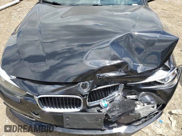 2017 BMW 3 Series 320i xDrive with VIN WBA8E5G37HNU43470, listed as a Copart auction lot 63482795 with 111,647 mi miles and Salvage title. Bid and sale history available at DreamBid. Image 11.